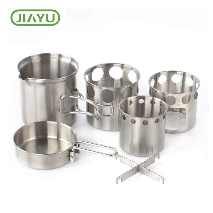 Aluminiyamu Camping Cook Set